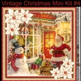 Christmas Vintage Mini Kit#4