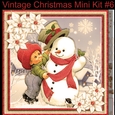 Christmas Vintage Mini Kit#6