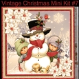 Christmas Vintage Mini Kit#7