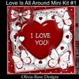 Love Is All Around Mini Kit #1