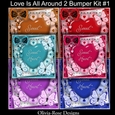 Love Is All Around 2 Bumper Kit #1