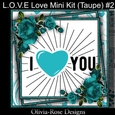 L.O.V.E Love Mini Kit (Taupe) #2