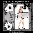 Step Out In Style Mini Kit #3    NO FLOWERS, TEXT OR BOW**