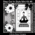 Step Out In Style Mini Kit #6    NO FLOWERS, TEXT OR BOW**