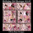 Birthday Girl Bumper Kit #1