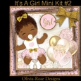 Its A Girl Mini Kit #2   