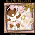 Its A Girl Mini Kit #3   