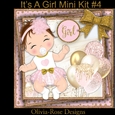 Its A Girl Mini Kit #4   