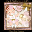 Its A Girl Mini Kit #6   
