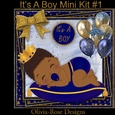 Its A Boy Mini Kit #1   
