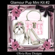 Glamour Pup Mini Kit #2 NO DECOUPAGE**