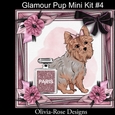 Glamour Pup  Mini Kit #4   NO DECOUPAGE**