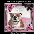 Glamour Pup  Mini Kit #6   NO DECOUPAGE**