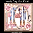 Lovely Day Mini Kit #1 NO DECOUPAGE**
