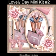 Lovely Day Mini Kit #2 NO DECOUPAGE**