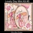 Lovely Day Mini Kit #5 NO DECOUPAGE**