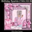 Birthday Sparkle 2 Mini Kit #4 NO DECOUPAGE**