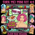 Fork Me! Mini Kit #4 TOPPER NO GIRL**