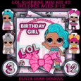 LOL Surprise Mini Kit #2 Ages 3-12 included CARD FRONT *