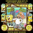 Spongebob Mini Kit #4  Ages 3-12 included   CARD FRONT *