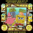 Spongebob Mini Kit #5  Ages 3-12 included   CARD FRONT *