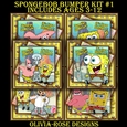 Spongebob Bumper Kit #1 Ages 3-12 included CARD FRONT *