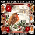 Winter Robins Mini Kit #2