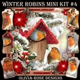 Winter Robins Mini Kit #4