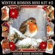 Winter Robins Mini Kit #5