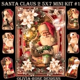 Santa Claus 2 5X7 Mini Kit #1 1