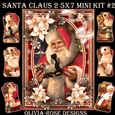 Santa Claus 2 5X7 Mini Kit #2 1