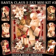 Santa Claus 2 5X7 Mini Kit #3 1