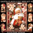 Santa Claus 2 5X7 Mini Kit #5 1