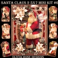 Santa Claus 2 5X7 Mini Kit #6 1
