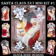 Santa Claus 5X7 Mini Kit #1