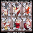 Santa Claus 5X7 Bumper Kit #1