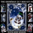 The Snowman 5X7 Mini Kit #4