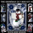The Snowman 5X7 Mini Kit #5