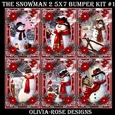 The Snowman 2 5X7 Bumper Kit #1