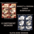 Donkey & Friends 1 & 2 large Bumper Kit #1   