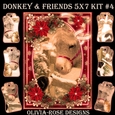 Donkey & Friends 5X7 Mini Kit #4 1  