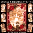 Donkey & Friends 5X7 Mini Kit #5 1  