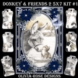 Donkey & Friends 2 5X7 Mini Kit #1 1  