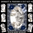 Donkey & Friends 2 5X7 Mini Kit #2 1  