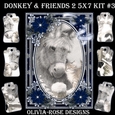 Donkey & Friends 2 5X7 Mini Kit #3 1  