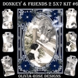 Donkey & Friends 2 5X7 Mini Kit #6 1  