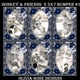 Donkey & Friends 2 5 X 7 Bumper Kit #1