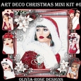 Art Deco Christmas Mini Kit #6  