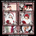 Art Deco Christmas Bumper Kit #1  