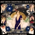 Art Deco Christmas 2 Mini Kit #4  